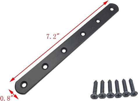 black flat metal bracket large|flat iron brackets.